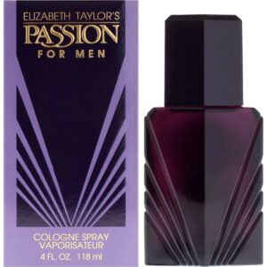 Elizabeth Taylor Passion for Men 4 oz Eau de Cologne Spray