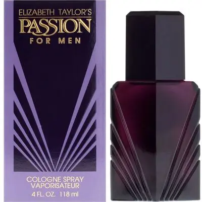 Elizabeth Taylor Passion for Men 4 oz Eau de Cologne Spray