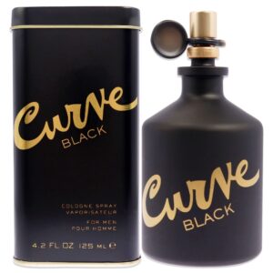 Liz Claiborne Curve Black by Liz Claiborne for Men 4.2 oz Cologne Spray