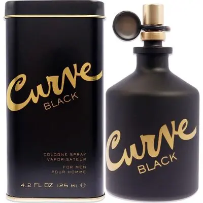 Liz Claiborne Curve Black by Liz Claiborne for Men 4.2 oz Cologne Spray