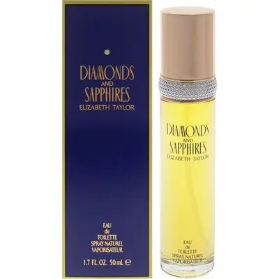 Elizabeth Taylor Diamonds and Sapphires for Women 1.7 oz Eau de Toilette Spray