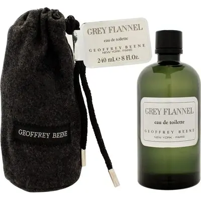 Geoffrey Beene Grey Flannel by Geoffrey Beene for Men 8 oz EDT Splash Fragrance