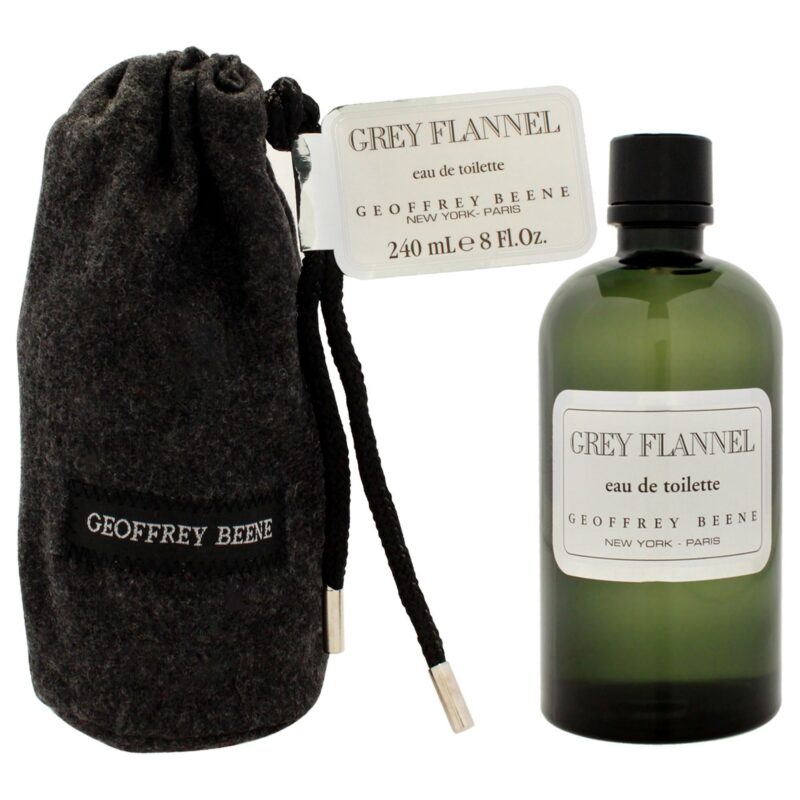 Geoffrey Beene Grey Flannel by Geoffrey Beene for Men 8 oz EDT Splash Fragrance