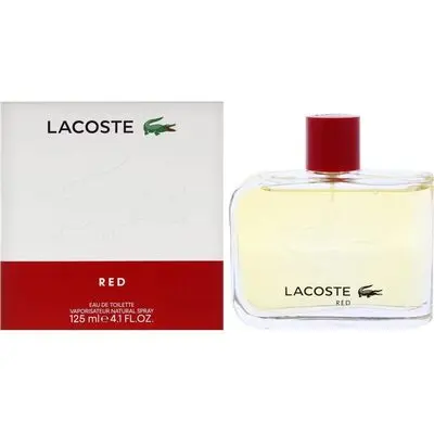 Lacoste Red by Lacoste for Men - 4.2 oz EDT Spray Eau de Toilette
