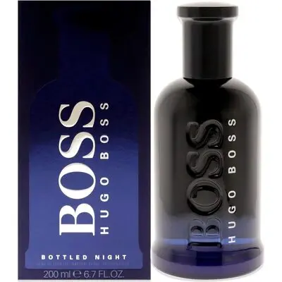 Hugo Boss Boss Bottled Night by Hugo Boss for Men - 6.7 oz Eau de Toilette Spray