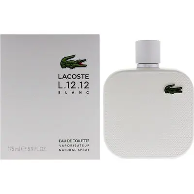 Lacoste Eau De Lacoste L.12.12 Blanc for Men 5.9 oz Eau De Toilette Spray