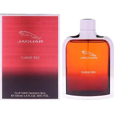 Jaguar Classic Red by Jaguar for Men 3.4 oz Eau de Toilette Spray