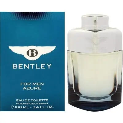 Bentley Azure by Bentley for Men - 3.4 oz Eau de Toilette Spray