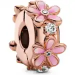 Pandora Charms Pink Daisy Spacer Clip (788809C01) Women JEWELRY