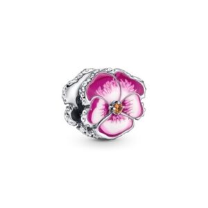 PANDORA CHARMS PINK PANSY FLOWER (790777C01) Women JEWELRY
