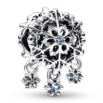 Pandora Charms Icy Snowflake (792367C01) Women JEWELRY