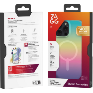 ZAGG Cases Milan Snap Apple  iP16 Pro Max  Iridescent (702315113)