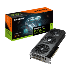 GIGABYTE nVidia GeForce RTX 5060 GAMING OC 8GB - 8GB GDDR7; 128-Bit Memory Bus; 1x HDMI; 3x DisplayPort .
