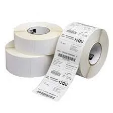 Zebra Label; Paper; 102x127mm; Direct Thermal; Z-Select 2000D; Coated; Permanent Adhesive; 25mm Core; Perforation; x12 in a box (800264-505)