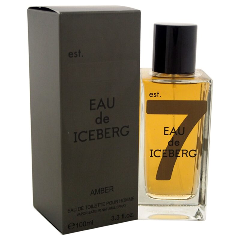 Iceberg Eau de Iceberg Amber by Iceberg for Men 3.3 oz Eau de Toilette Spray