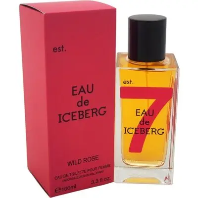 Iceberg Eau de Iceberg Wild Rose for Women 3.3 oz Eau de Toilette Spray