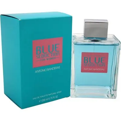 Antonio Banderas Blue Seduction for Women 6.8 oz Eau de Toilette Spray