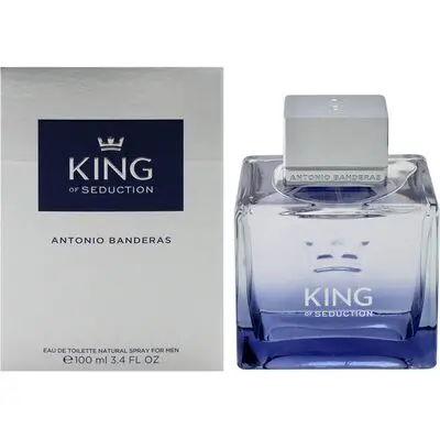 Antonio Banderas King of Seduction for Men 3.4 oz Eau de Toilette Spray