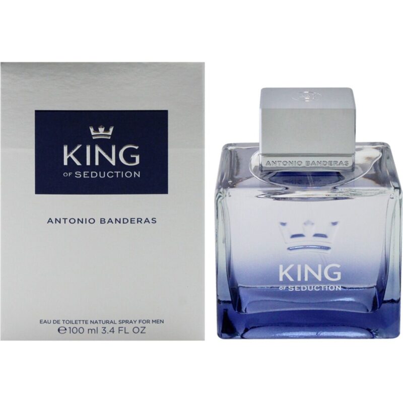 Antonio Banderas King of Seduction for Men 3.4 oz Eau de Toilette Spray