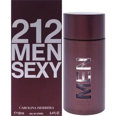 Carolina Herrera 212 Sexy Men by 3.4 oz Eau de Toilette Spray for Men