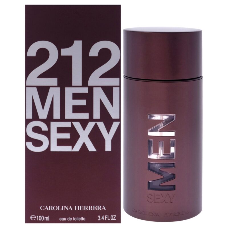 Carolina Herrera 212 Sexy Men by 3.4 oz Eau de Toilette Spray for Men