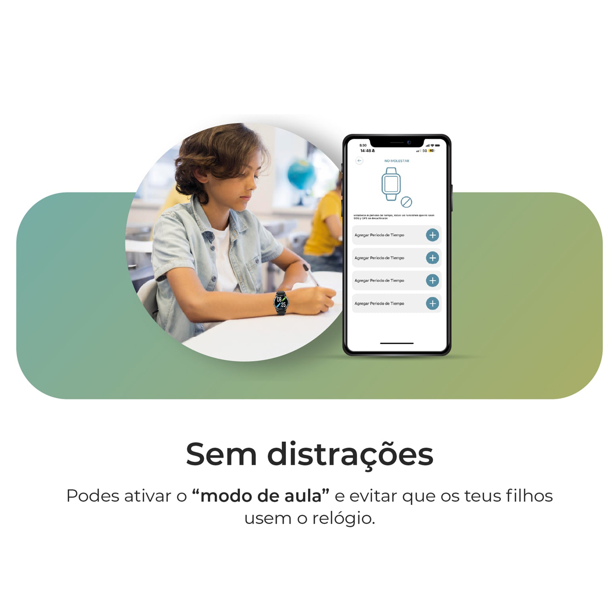 SaveFamily Unisex Smartwatch for Kid's (8425402875193) 5 SaveFamily Unisex Smartwatch for Kid's (8425402875193) - Image 5