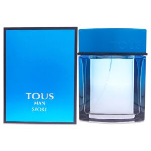 Tous Man Sport by Tous for Men - 3.4 oz Eau de Toilette Spray