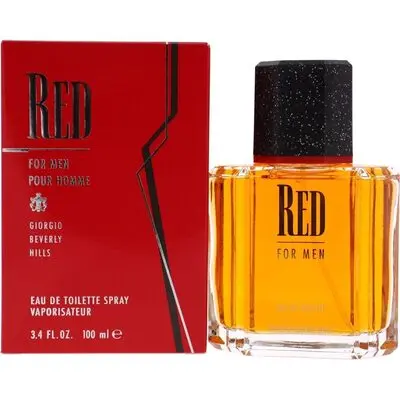 Giorgio Beverly Hills Red by Giorgio Beverly Hills for Men - 3.4 oz Eau de Toilette Spray