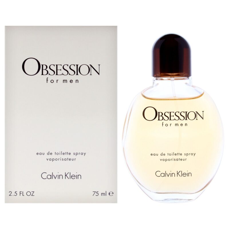 Calvin Klein Obsession for Men 2.5 oz Eau de Toilette Spray