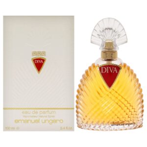 Emanuel Ungaro Diva by Emanuel Ungaro for Women - 3.4 oz EDP Spray Eau de Parfum