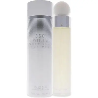 Perry Ellis 360 White for Men 3.4 oz Eau de Toilette Spray
