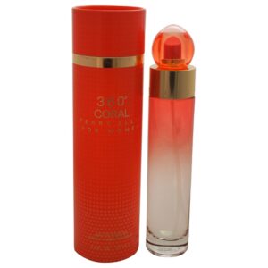 Perry Ellis 360 Coral by Perry Ellis for Women 3.4 oz EDP Spray Eau de Parfum