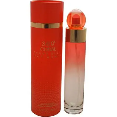 Perry Ellis 360 Coral by Perry Ellis for Women 3.4 oz EDP Spray Eau de Parfum