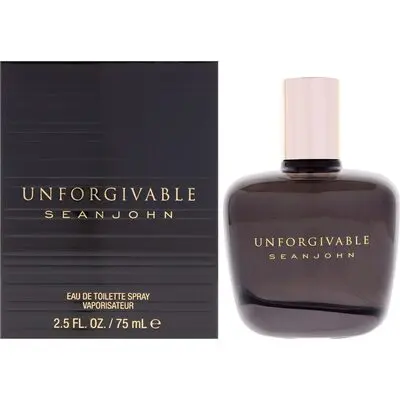 Sean John Unforgivable for Men - 2.5 oz Eau de Toilette Spray