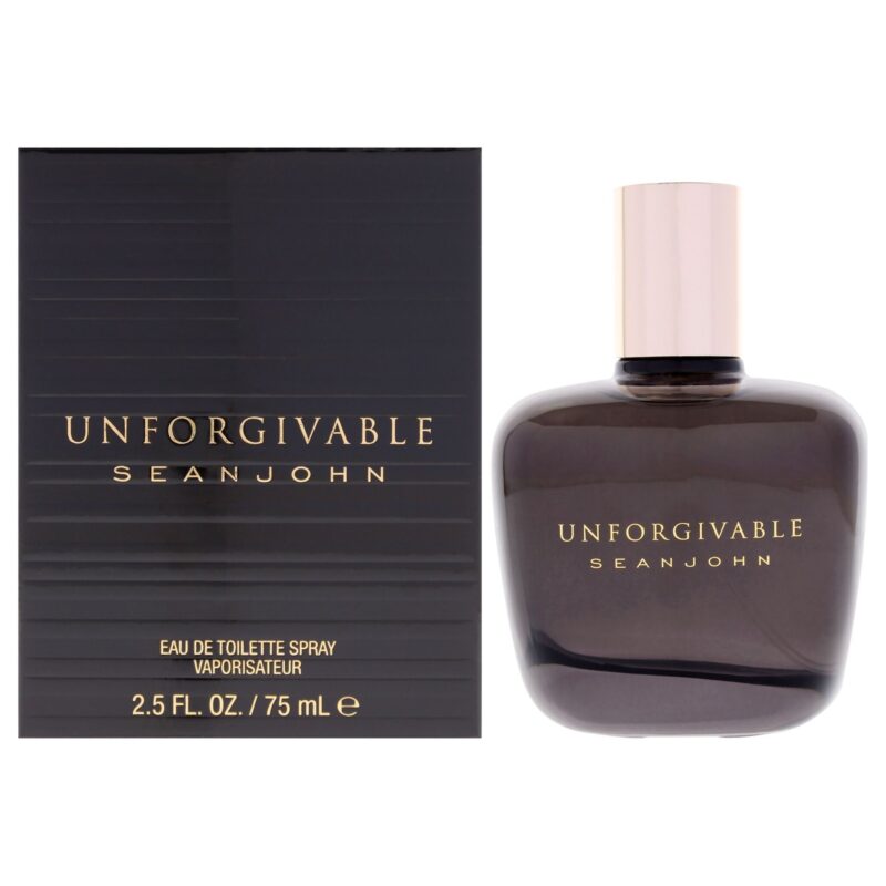 Sean John Unforgivable for Men - 2.5 oz Eau de Toilette Spray