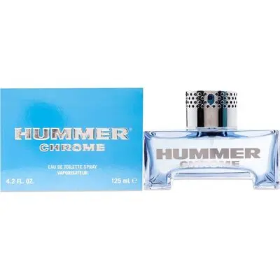 Hummer Hummer Chrome by Hummer for Men - 4.2 oz Eau de Toilette Spray