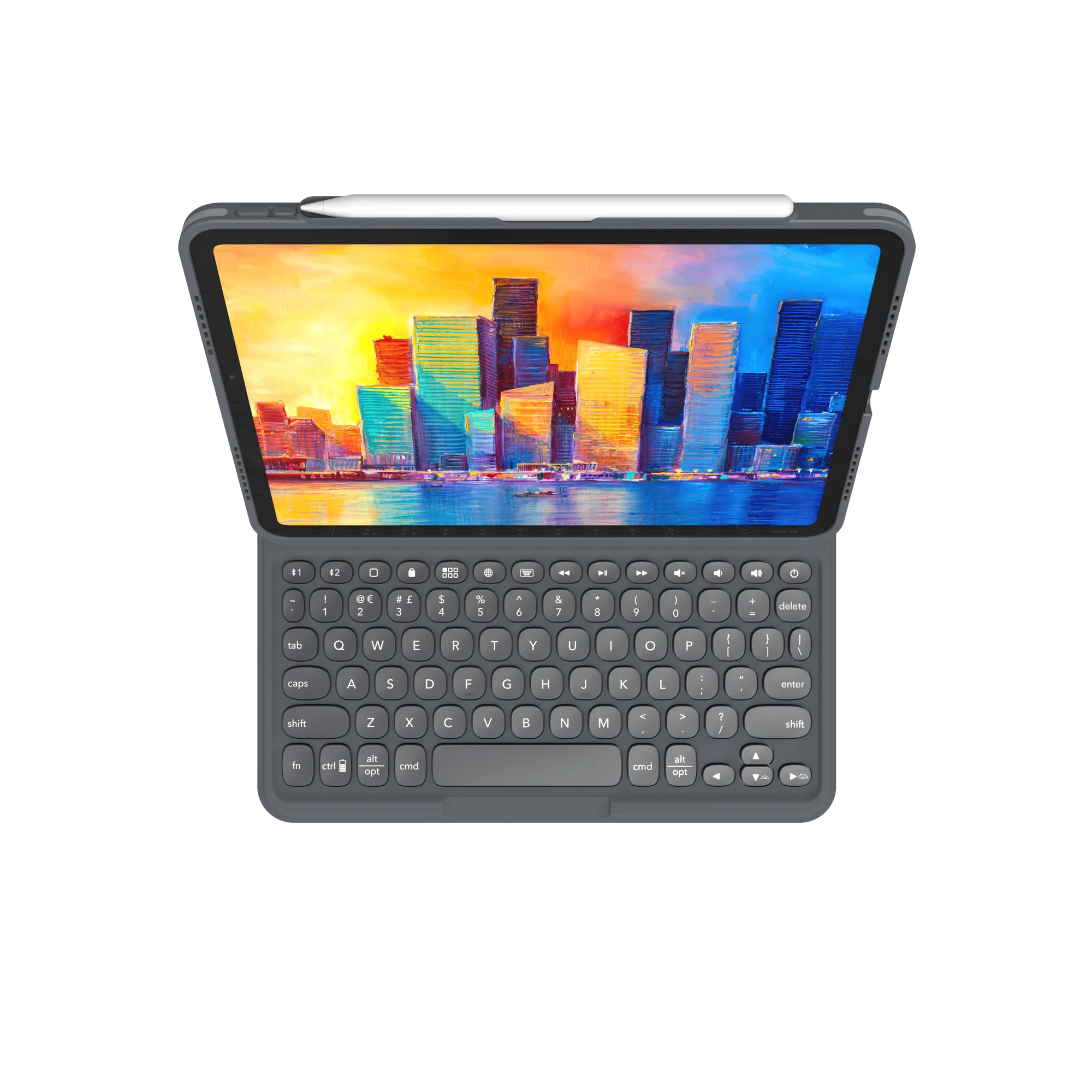 ZAGG-Keyboard Pro Keys-Apple-iPad 10.9-Black/Gray-UK 1 -