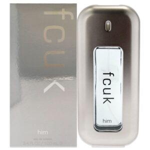 French Connection UK fcuk Him for Men 3.4 oz Eau de Toilette Spray