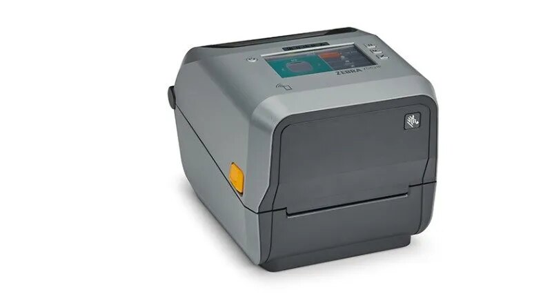 Zebra Thermal Transfer Printer (74/300M) ZD621R; Color Touch LCD; 203 dpi; USB; USB Host; Ethernet; Serial; BTLE5; ROW; RFID - U