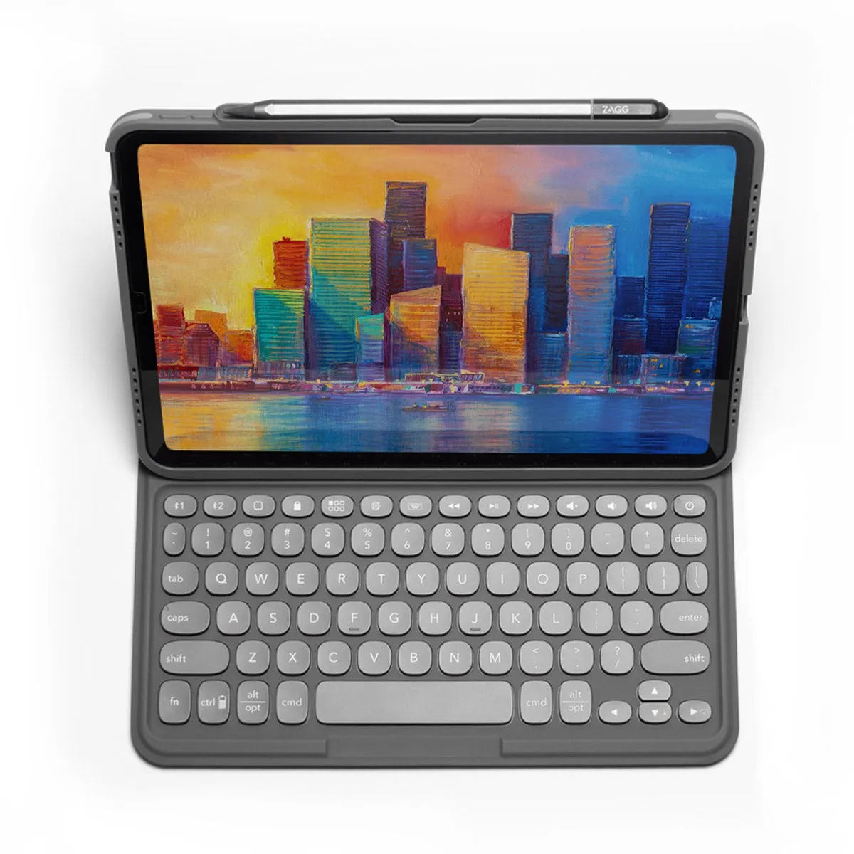 ZAGG-Keyboard Pro Keys-Apple-iPad 11'' Pro-Charcoal-UK 4 ZAGG-Keyboard Pro Keys-Apple-iPad 11'' Pro-Charcoal-UK - Image 4