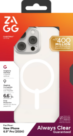 ZAGG Cases PH CrystlPal Lite Snap Apple  iP16 Pro Max  Clear