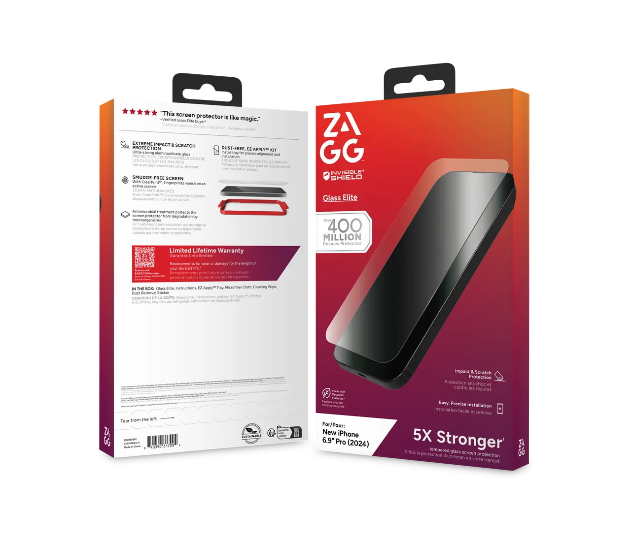 InvisibleShield Glass Elite Apple iP16 Pro Max Screen 4 InvisibleShield Glass Elite Apple iP16 Pro Max Screen - Image 4