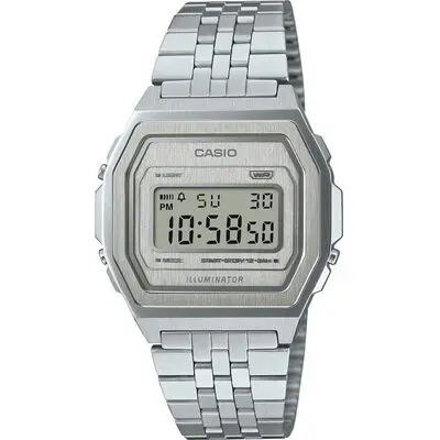 Casio Vintage Premium Collection - Iconic - Silver (A1000A-7EF) Unisex WATCHES