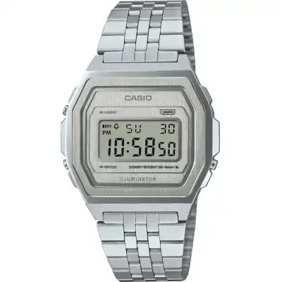 Casio Vintage Premium Collection - Iconic - Silver (A1000A-7EF) Unisex WATCHES Casio Vintage Premium Collection - Iconic - Silver (A1000A-7EF) Unisex WATCHES