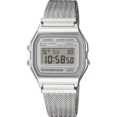 Casio Vintage Iconic - Silver (A158WEM-7EF) Unisex WATCHES