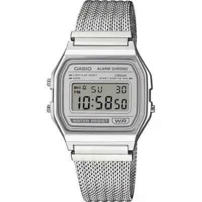Casio Vintage Iconic - Silver (A158WEM-7EF) Unisex WATCHES
