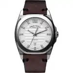 Armand Nicolet Tramelan J09 Silver Dial Automatic A660AAA-AG-PK4140TM Calf Leather Strap Men's Watch