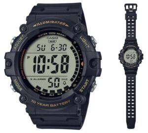 CASIO SPORT ILLUMINATOR WORLDTIME - XL STRAP (AE-1500WHX-1AVDF) Men WATCHES