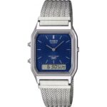 Casio Vintage Edgy Collection Sunray Dial - Mesh Strap