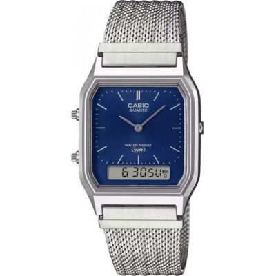 Casio Vintage Edgy Collection Sunray Dial - Mesh Strap